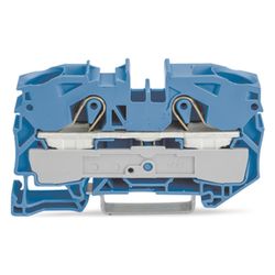 Wago 2-Leiter-Durchgangsklemme TOPJOB S 2016-1204, 16mm2, 800V, 76A, Blau... WAGO-2016-1204 4017332076647 (Abb. 1)