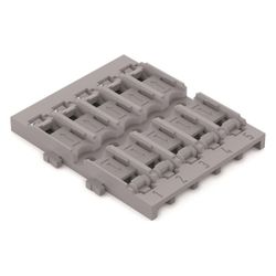 Wago Befestigungsadapter 221-2525, 5-fach, Schraubbefestigung, Polyamid, Grau... WAGO-221-2525 4066966119961 (Abb. 1)