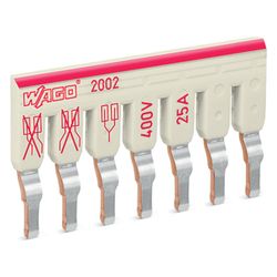 Wago Schachtelbrücker TOPJOB S 2002-477, 7-fach 400V 25A 5,2mm, Lichtgrau... WAGO-2002-477 4055143692304 (Abb. 1)