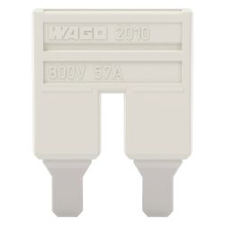 Wago Kammbrücker TOPJOB S 2010-402, 2-fach, 800V, 57A, 10mm, Lichtgrau... WAGO-2010-402 4055143701938 (Abb. 1)