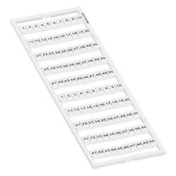 Wago WMB-Beschriftungskarte 793-5566, 5-5,2mm, 1-50, weiß... WAGO-793-5566 4044918805841 (Abb. 1)
