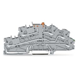 Wago Installationsetagenklemme 2003-6644, 0,25-4mm2, 250V, 20A, Thermoplast, Grau... WAGO-2003-6644 4050821654292 (Abb. 1)