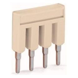 Wago Querverbinder 2000-402, 2-fach, 800V, 14A, 3,5mm, isoliert, lichtgrau... WAGO-2000-402 4055143692441 (Abb. 1)