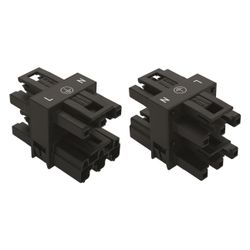 Wago H-Verteiler WINSTA MIDI 770-607, 3-polig 250V 25A, Polyamid, Schwarz... WAGO-770-607 4045454251352 (Abb. 1)