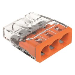 Wago COMPACT-Verbindungsdosenklemme 2273-203, 3-Leiter 0,5-2,5mm2, Polycarbonat, Transpa... WAGO-2273-203 4050821027850 (Abb. 1)