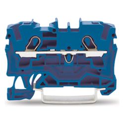 Wago 2-Leiter-Durchgangsklemme TOPJOB S 2004-1204, 4mm2, 800V, 32A, Blau... WAGO-2004-1204 4017332071086 (Abb. 1)