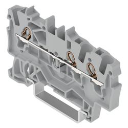 Wago 3-Leiter-Durchgangsklemme TOPJOB S 2001-1301, 1,5mm2, 800V, 18A, Grau... WAGO-2001-1301 4017332998628 (Abb. 1)