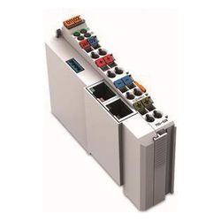 Wago Kopplermodul 750-628, 100x25x69,8mm, Polycarbonat/Polyamid 6.6, lichtgrau... WAGO-750-628 4045454830991 (Abb. 1)