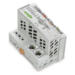Wago Controller KNX IP 750-889, 100x62x100mm, Polycarbonat/Polyamid 6.6, Grau... WAGO-750-889 4055143093330 (Abb. 1)