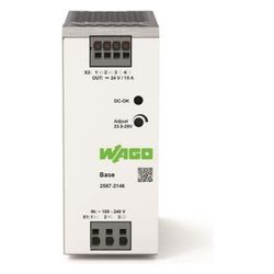 Wago Primär getaktete Stromversorgung Base 240W, 24V, 10A, 52x125x117mm... WAGO-2587-2146 4066966626490 (Abb. 1)
