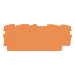 Wago Abschluss- und Zwischenplatte TOPJOB S 2002-1492, 0,8mm, Polyamid, Orange... WAGO-2002-1492 4055143234245 (Abb. 1)