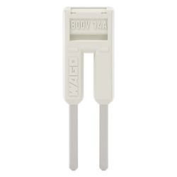 Wago Querverbinder 2000-402, 2-fach, 800V, 14A, 3,5mm, isoliert, lichtgrau... WAGO-2000-402 4055143692441 (Abb. 1)