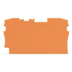 Wago Abschluss- und Zwischenplatte TOPJOB S 2004-1292, 1mm, Polyamid, Orange... WAGO-2004-1292 4017332071383 (Abb. 1)