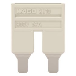 Wago Kammbrücker TOPJOB S 2010-402, 2-fach, 800V, 57A, 10mm, Lichtgrau... WAGO-2010-402 4055143701938 (Abb. 1)