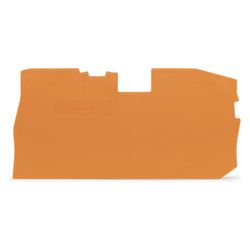 Wago Abschluss- und Zwischenplatte TOPJOB S 2016, 1mm, Polyamid, Orange... WAGO-2016-7192 4044918902601 (Abb. 1)