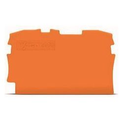 Wago Abschluss- und Zwischenplatte 2000-1292, 0,7 mm, Polyamid, Orange... WAGO-2000-1292 4045454711351 (Abb. 1)