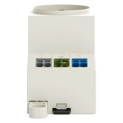 Wago Schaltschrank-Steckdose 709-581, 250V 16A, Polyamid, Lichtgrau... WAGO-709-581 4055143721295 (Abb. 1)