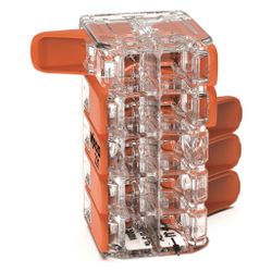 Wago Verbindungsklemme 221 221-420, 10-Leiter 0,2-4mm2, Polycarbonat, Transparent... WAGO-221-420 4066966611663 (Abb. 1)