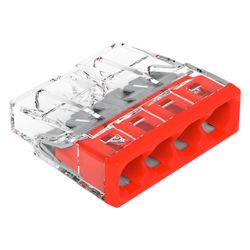 Wago COMPACT-Verbindungsdosenklemme 2273 2273-204, 4x0,5-2,5mm2, Polycarbonat, Transpare... WAGO-2273-204 4050821027867 (Abb. 1)