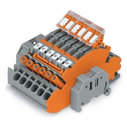 Wago Stromwandlerklemme 2007 2007-8876, 6mm2, mehrfarbig... WAGO-2007-8876 4050821771678 (Abb. 1)