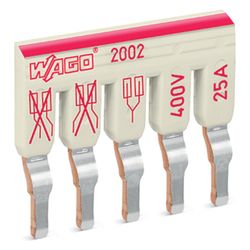 Wago Schachtelbrücker TOPJOB S 2002-475, 5-fach, 400V, 25A, 5,2mm Raster, lichtgrau... WAGO-2002-475 4055143692281 (Abb. 1)
