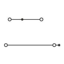 Wago Installationsetagenklemme 2003-7642 L/L, 0,25-4mm2, 400 V, 32 A, Grau... WAGO-2003-7642 4044918925594 (Abb. 1)