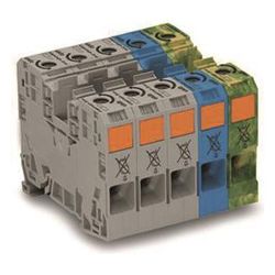 Wago Drehstromset 285-139, 35mm2, 125A, 1000V, Federzuganschluss, Mehrfarbig... WAGO-285-139 4045454584252 (Abb. 1)