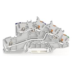 Wago Installationsetagenklemme 2203-7546, 400V 31A 5,2mm, Grau... WAGO-2203-7546 4066966122008 (Abb. 1)