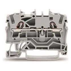 Wago 2-Leiter-Durchgangsklemme TOPJOB S 2002-1201, 2,5mm2, 800V, 24A, Grau... WAGO-2002-1201 4017332999168 (Abb. 1)