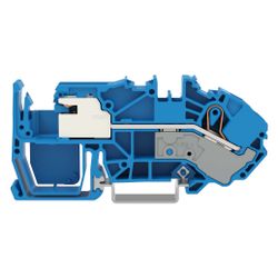 Wago N-Trennklemme TOPJOB S 2016-7714, 16mm2, 250V, 76A, 12x99,7x40,8mm, Polyamid, Blau... WAGO-2016-7714 4045454685300 (Abb. 1)