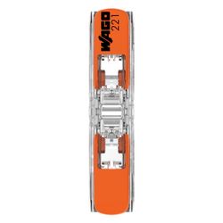 Wago Durchgangsverbinder 221, 0,2-4mm2, Transparent, 221-2411... WAGO-221-2411 4066966102666 (Abb. 1)