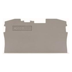 Wago Abschluss- und Zwischenplatte TOPJOB S 2006-1291, 1mm, Polyamid, Grau... WAGO-2006-1291 4017332072595 (Abb. 1)