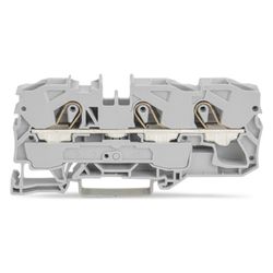 Wago 3-Leiter-Durchgangsklemme TOPJOB S 2010-1301, 10mm2, 800V, 57A, Grau... WAGO-2010-1301 4017332011341 (Abb. 1)