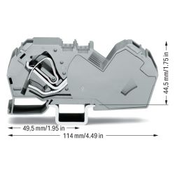 Wago 2-Leiter-Durchgangsklemme TOPJOB classic 785-601, 1000V 125A 16mm, Polyamid, grau... WAGO-785-601 4045454400576 (Abb. 1)
