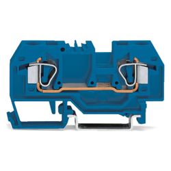 Wago 2-Leiter-Durchgangsklemme 282 282-904, 0,2-6mm2, Thermoplast, blau... WAGO-282-904 4044918445887 (Abb. 1)