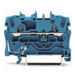 Wago Durchgangsklemme TOPJOB S 2002-1204, 0,25-4mm2, Blau... WAGO-2002-1204 4017332999175 (Abb. 1)