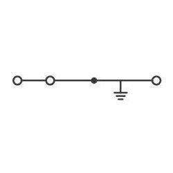 Wago 3-Leiter-Schutzleiterklemme 281 281-637, 0,08-4mm2, Polyamid, Grün/Gelb... WAGO-281-637 4045454084516 (Abb. 1)