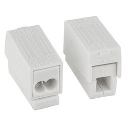 Wago Leuchtenklemme 224 224-112, 400V 24A, weiß, 224-112... WAGO-224-112 4044918583596 (Abb. 1)