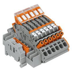 Wago Stromwandlerklemme 2007 2007-8876, 6mm2, mehrfarbig... WAGO-2007-8876 4050821771678 (Abb. 1)