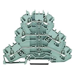 Wago Dreistockklemme TOPJOB S 2002-3201, 500V 24A 5,2mm, Polyamid, grau... WAGO-2002-3201 4044918691185 (Abb. 1)
