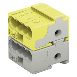 Wago 4-Leiter-Buchsenklemme 243-211, 0,6-0,8mm, Polyamid, Dunkelgrau/Rot... WAGO-243-211 4055143962315 (Abb. 1)