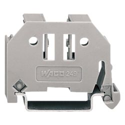 Wago Endklammer 249-117, 10mm, Kunststoff, Grau... WAGO-249-117 4055143314169 (Abb. 1)