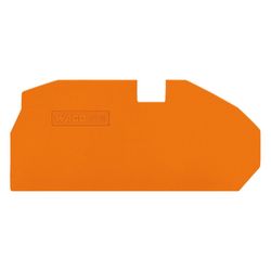 Wago Abschlussplatte TOPJOB S 2016-7692, 1mm, Polyamid, Orange... WAGO-2016-7692 4045454732318 (Abb. 1)