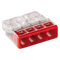 Wago COMPACT-Verbindungsdosenklemme 2273 2273-204, 4x0,5-2,5mm2, Polycarbonat, Transpare... WAGO-2273-204 4050821027867 (Abb. 1)