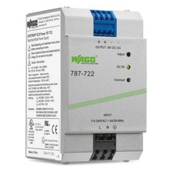 Wago Stromversorgung Eco 787-722, 120W 24V 5A, Federzuganschluss, Metallgehäuse... WAGO-787-722 4045454908188 (Abb. 1)