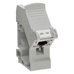 Wago Übergabemodul RJ45 Cat.6, IP20, 750 Steckzyklen... WAGO-289-195 4055143292986 (Abb. 1)