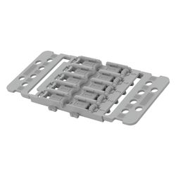 Wago Befestigungsadapter 221-2515, 5-fach, Rastfuß, Polyamid, Grau... WAGO-221-2515 4066966119916 (Abb. 1)