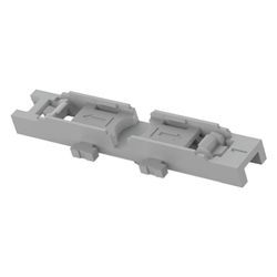 Wago Befestigungsadapter 221-2531, 1-fach, Rastfuß, Polyamid, Grau... WAGO-221-2531 4055144066593 (Abb. 1)
