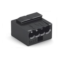Wago Verbindungsdosenklemme 243 243-804, 4-Leiter 0,6-0,8mm, Rot... WAGO-243-804 4044918441025 (Abb. 1)