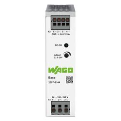 Wago Primär getaktete Stromversorgung Base, 120W 24V 5A, 56x125x138mm... WAGO-2587-2144 4066966626483 (Abb. 1)